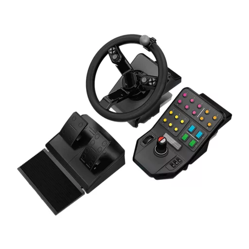 Logitech Farm Simulator vezérlőcsomag kormánnyal, pedállal és vezérlőpanellel (945-000062)