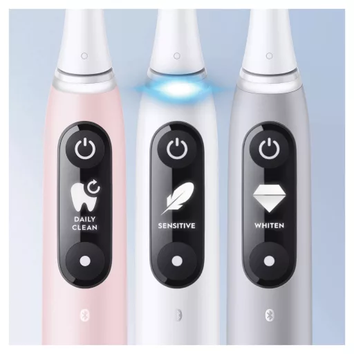 Oral-B iO Series 6 elektromos fogkefe, fehér (IO6 WHITE)