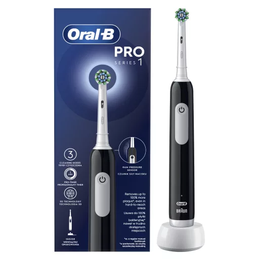 Oral-B PRO1 BLACK elektromos fogkefe