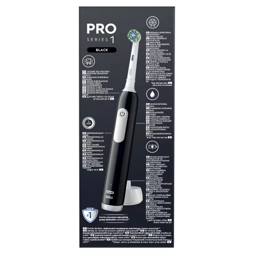 Oral-B PRO1 BLACK elektromos fogkefe