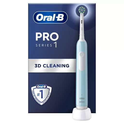 Oral-B PRO1 BLUE Carribeean Blue Cross Action elektromos fogkefe 