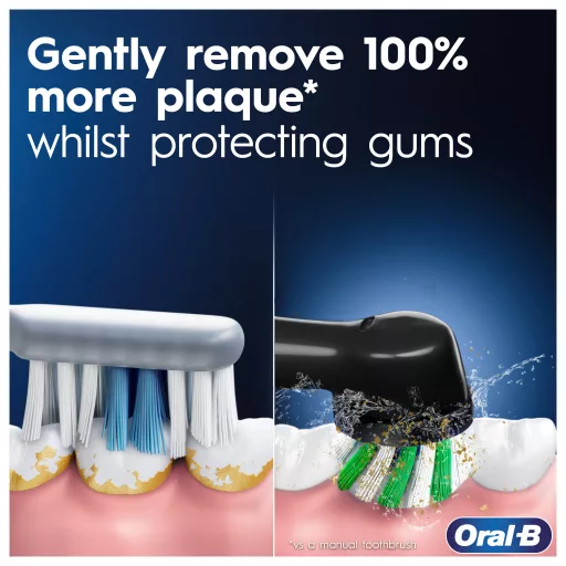 Oral-B PRO1 BLUE Carribeean Blue Cross Action elektromos fogkefe 