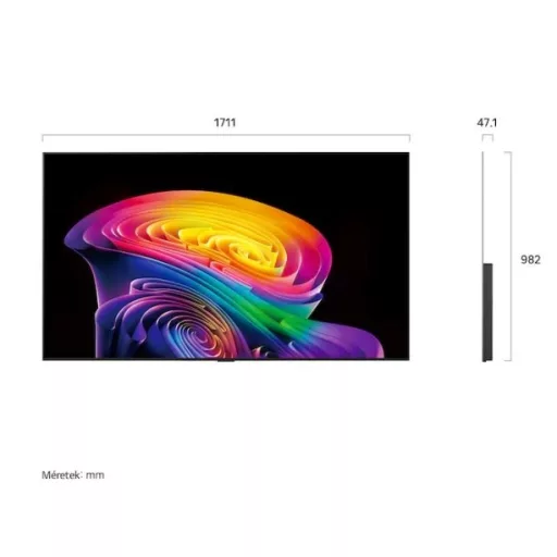 LG OLED77C61LA.AEU 4K UHD OLED EVO AI Smart TV
