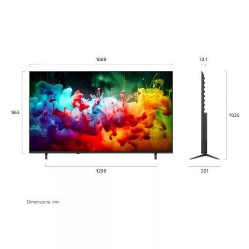 LG 75QNED70B3A.AEU 4K UHD QNED MiniLED AI Smart TV