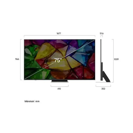 LG 75MRGB87B3B.AEU 4K UHD MINI RGB EVO AI Smart TV