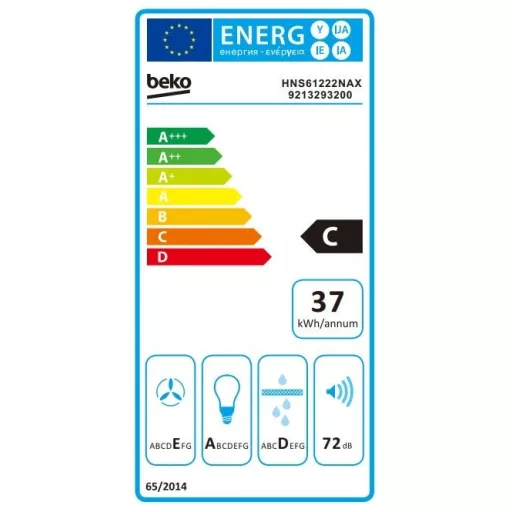 Beko HNS61222NAX páraelszívó