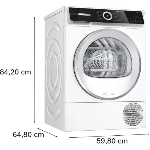 Bosch WQN246D9BY hőszivattyús szárítógép