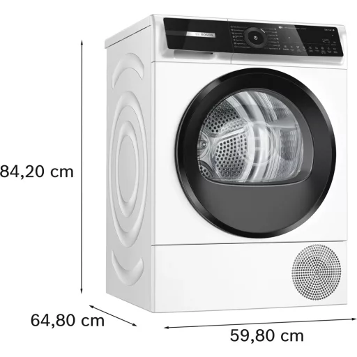 Bosch WQN246D0BY hőszivattyús szárítógép