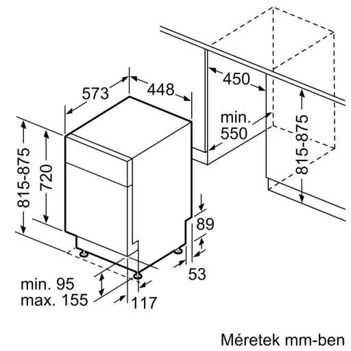 Bosch SPU4HMS13E mosogatógép