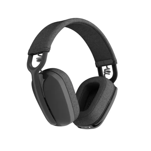 Logitech Zone Vibe 100 vezeték nélküli Bluetooth headset, fekete (981-001213)
