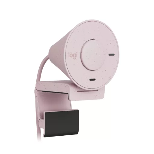 Logitech BRIO 300 Full HD USB-C webkamera mikrofonnal, rózsaszín (960-001448)