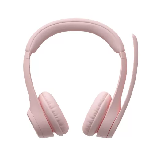 Logitech Zone 300 vezeték nélküli Bluetooth headset mikrofonnal, rózsaszín (981-001412)