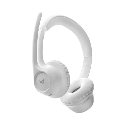 Logitech  Zone 300 vezeték nélküli Bluetooth headset mikrofonnal, piszkosfehér (981-001417)