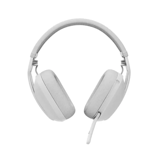 Logitech Zone Vibe 100 vezeték nélküli Bluetooth headset mikrofonnal, piszkosfehér (981-001219)