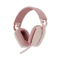   Logitech Zone Vibe 100 vezeték nélküli Bluetooth headset mikrofonnal, rózsaszín (981-001224)