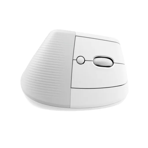 Logitech Lift Vertical Ergonomic Bluetooth ergonomikus egér Mac-hez, piszkosfehér (910-006477)