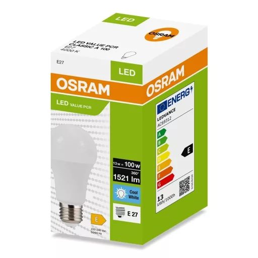 Osram LED-PCR-CLA13E27TF természetes fehér LED fényforrás