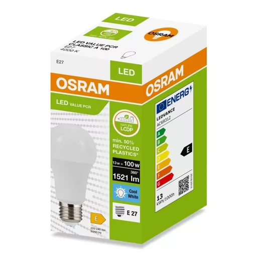 Osram LED-PCR-CLA13E27TF természetes fehér LED fényforrás
