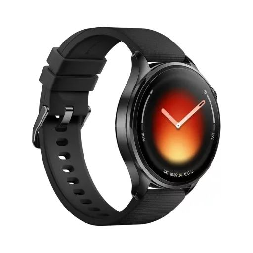 Xiaomi Watch 5 okosóra, Black Strap (BHR07WRGL)