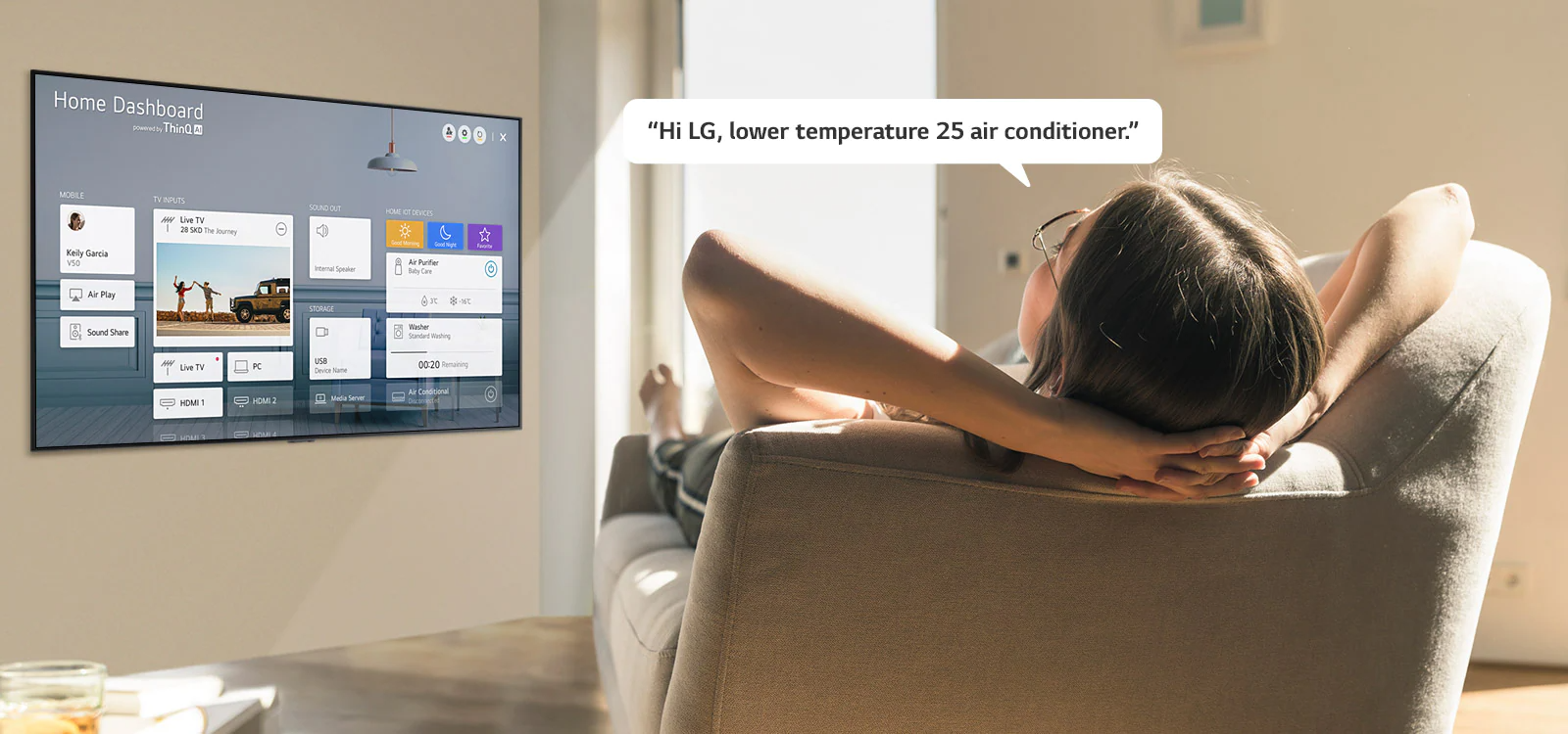 LG TV OLED ThinQ AI