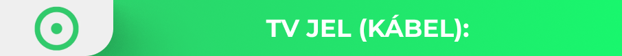 TV jel kábel