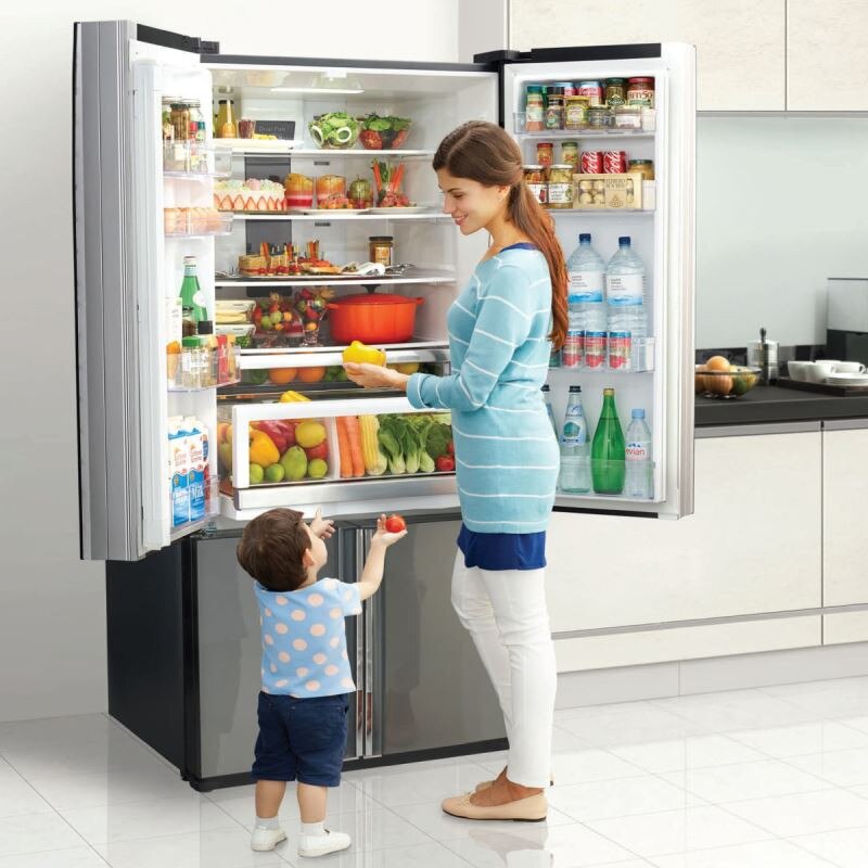 Side-by-side hűtőszekrény