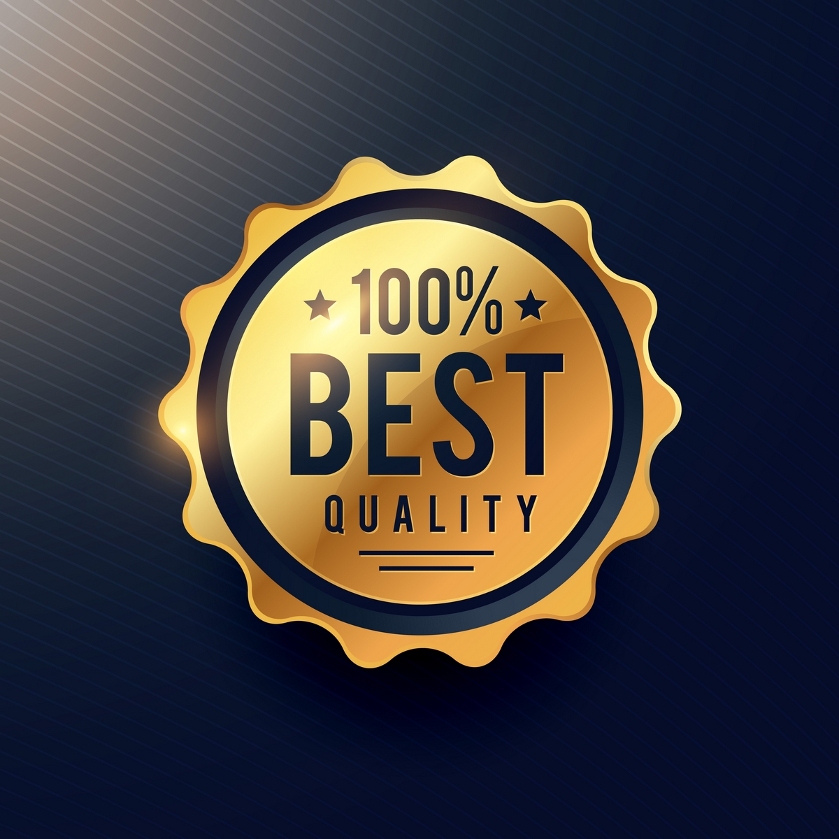 Best quality badge