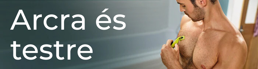 Philips OneBlade arcra és testre