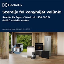 Electrolux konyhai készülékek ráadás Air Fryer sütővel