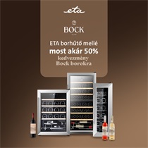 Töltsd meg új ETA borhűtődet a Bock pincészet legjobb boraival!