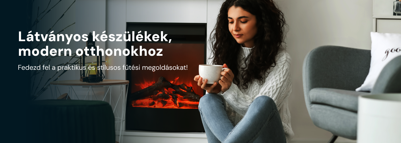 Kellemesen meleg enteriőr praktikus fűtési megoldással