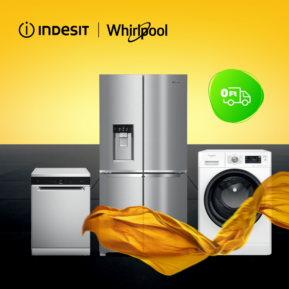 Ingyenes házhoz szállítás Indesit & Whirlpool nagygépekre