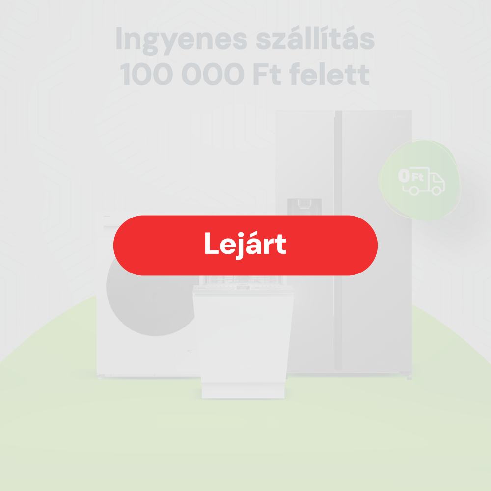 Háztartási nagygépek ingyenes szállítással
