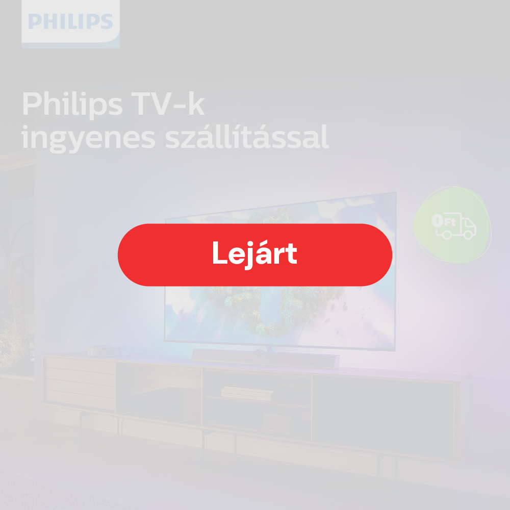 Philips TV-k ingyenes házhoz szállítással
