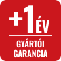Hausmeister termékekre +1 év kiterjesztett garancia