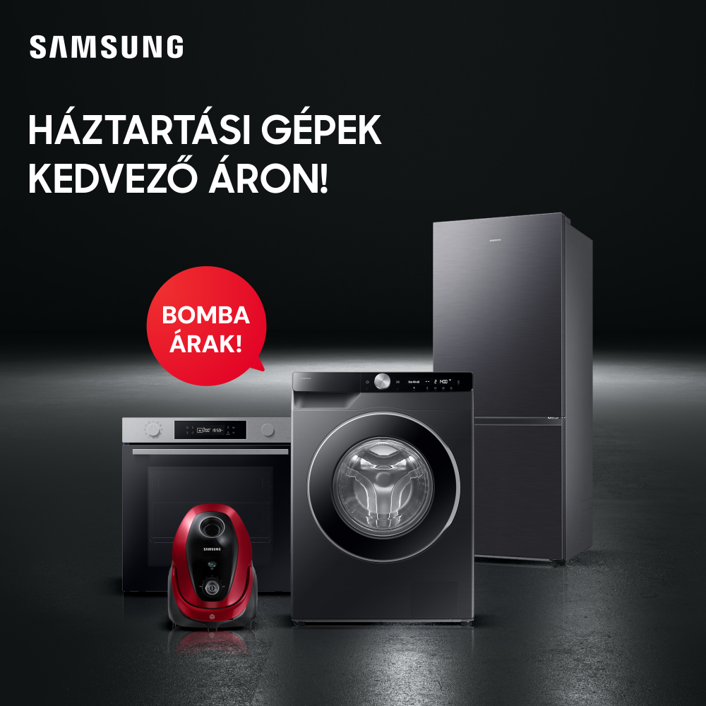 Samsung háztartási gépek akció