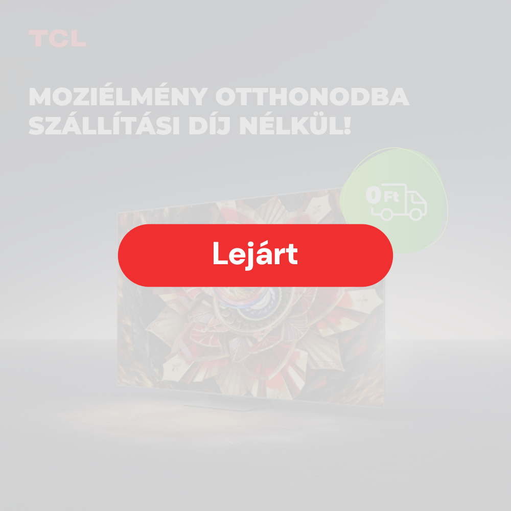 Ingyenes házhozszállítás TCL TV-kre!